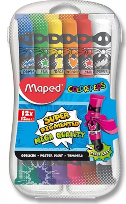 Maped Washable Tempera Paint Set