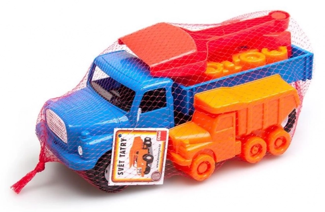 Sand Toy Set with Tatra 148 Dump Truck