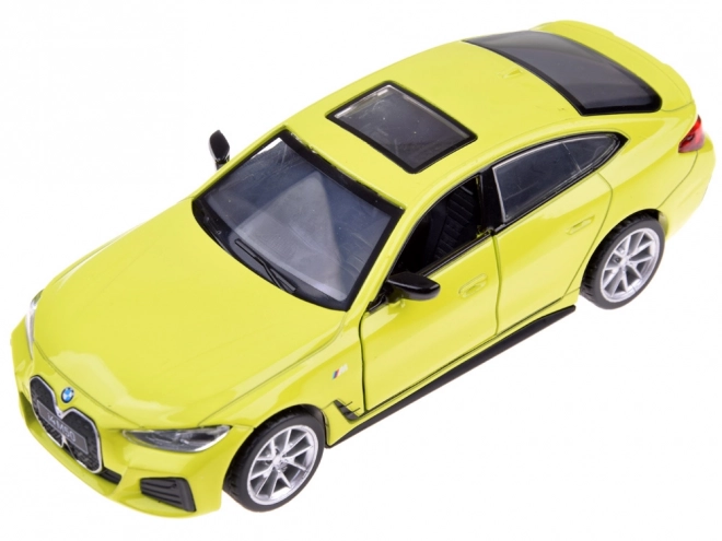 Metal Toy Car BMW i4 M50 Electric