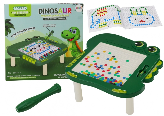 Magnetic Dinosaur Educational Drawing Table