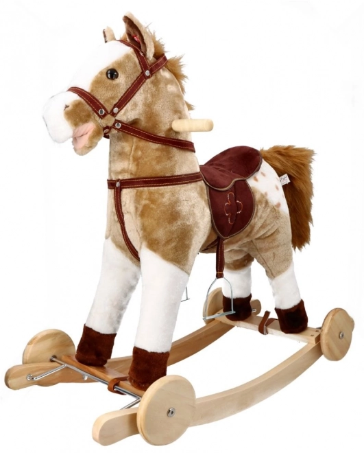 Rocking Horse Mustang with Wheels