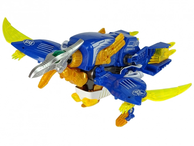 Dinobot 2-in-1 Blue Pterosaur Dart Gun