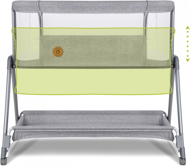 Baby Bed Luna 2-in-1 – Grey Concrete