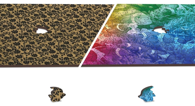 Puzzle bifacciale 2 in 1 per un divertimento raddoppiato