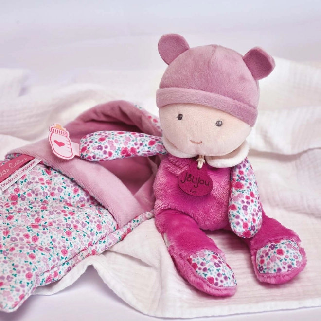 Doudou Doll with Removable Blanket 20 cm