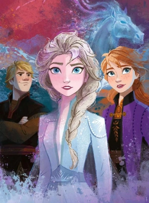 Frozen 2 Puzzle Elsa, Anna, and Kristoff