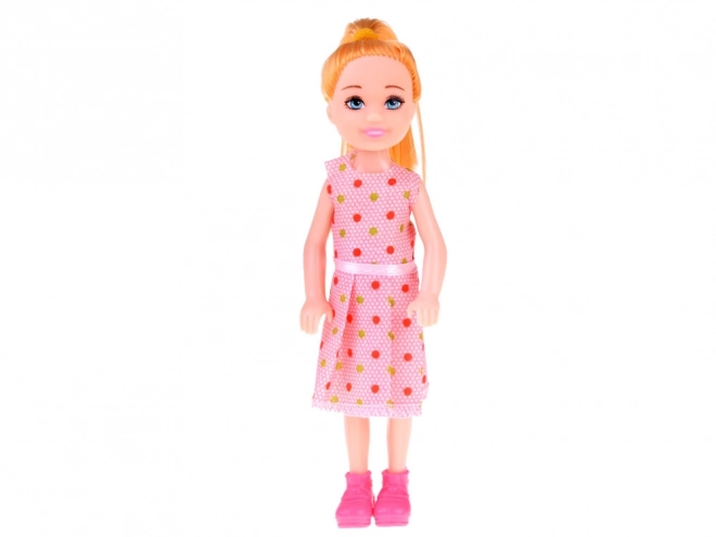 Charming Mini Doll in Dress 13cm