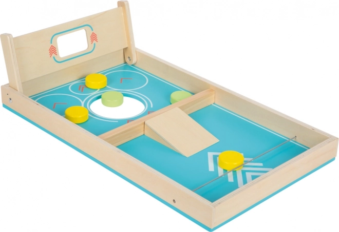 Small Foot Cornhole and Table Hockey Game 2-in-1