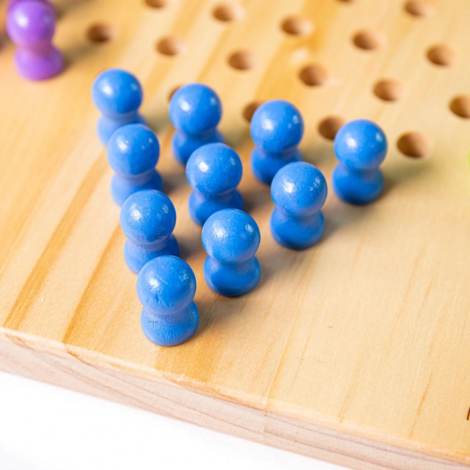 Wooden Halma Game