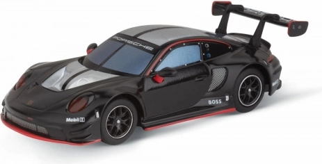 Car for Carrera Hybrid slot car track Porsche 911 GT3 R Black Devil 1:50