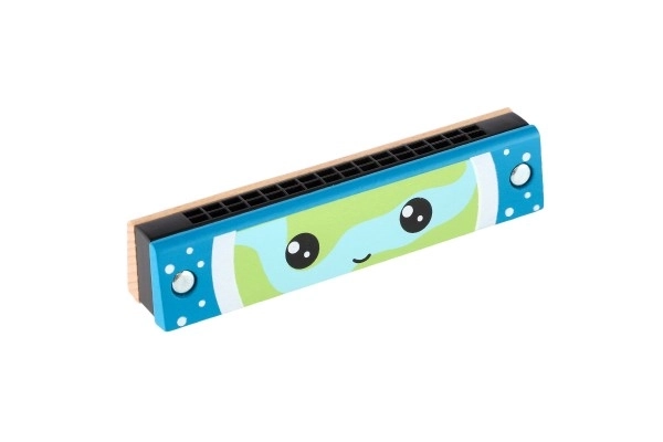 Wooden Harmonica for Kids