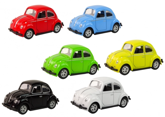 Friction Powered Toy Car Beetle in Various Colors