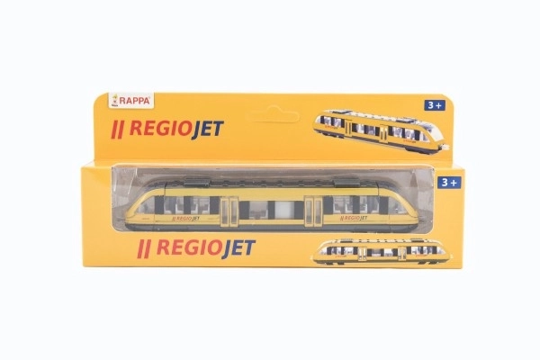 Yellow Train RegioJet Toy