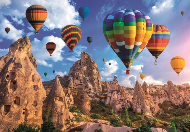 High Quality 1000-Piece Jigsaw Puzzle - Balloons in Cappadocia