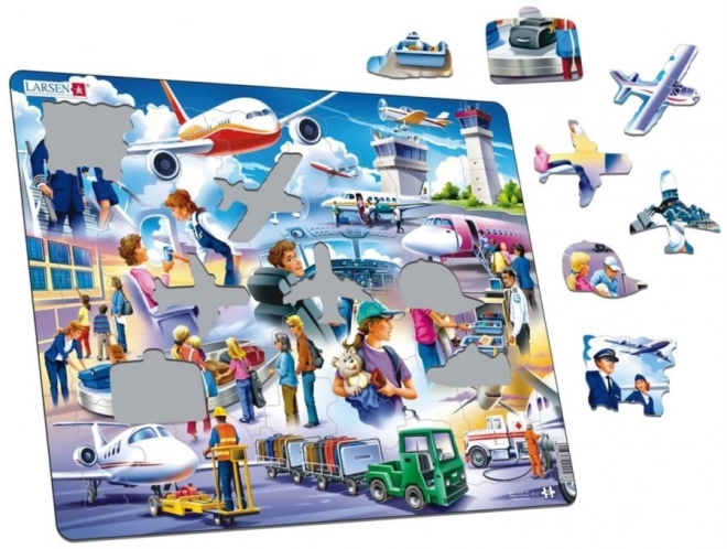 Larsen Airport Puzzle 42 Pieces