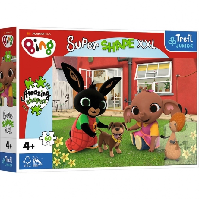 Trefl Puzzle Bing Bunny Super Shape XXL