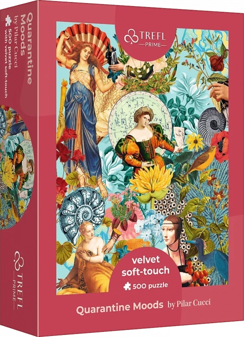 Velvet Soft Touch Puzzle: Moods in Quarantine 500 Pieces