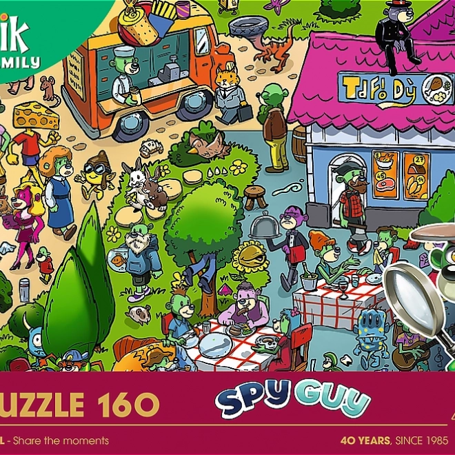 Puzzle Treflíci: Kém Guy 160 darab