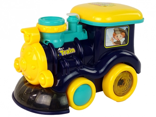 Bubbles Train Toy with Lights and Sounds