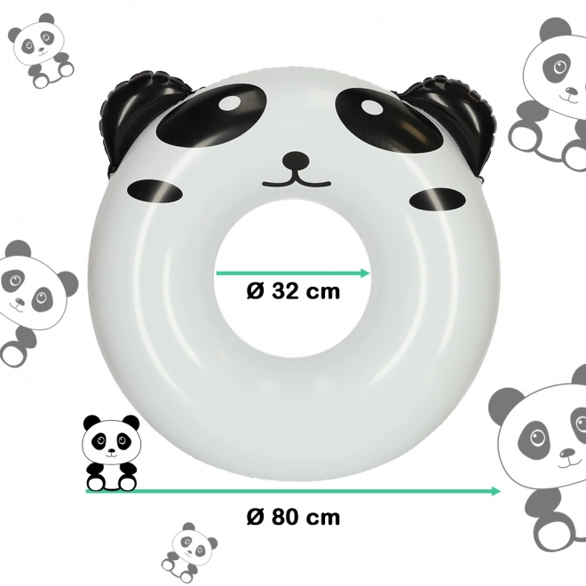 Inflatable Swim Ring Panda 80cm