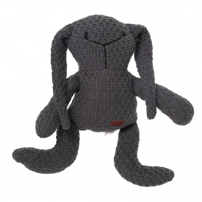 Stuffed Toy Bunny Dark Grey