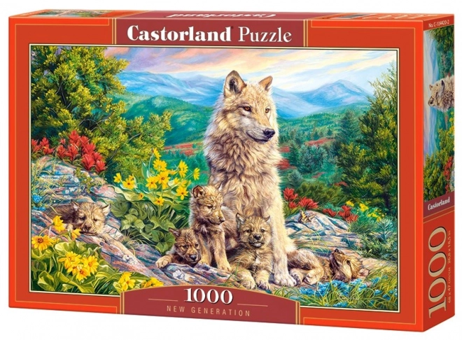 Castorland Puzzle New Wolf Generation 1000 Pieces