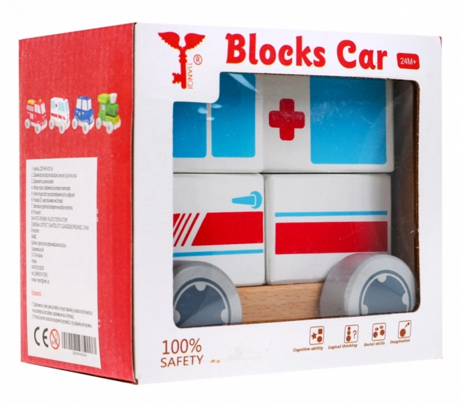 Ambulanza in Legno per Bambini