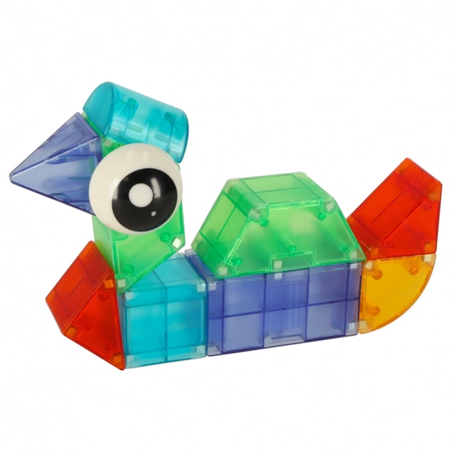 Glowing Magnetic Blocks Set