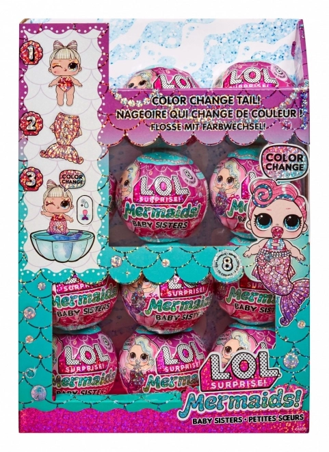 Doll L.O.L. Surprise Mermaids Baby Sisters