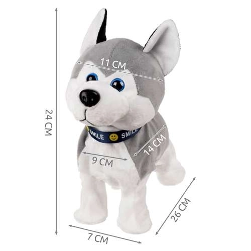 Interactive Husky Puppy Toy