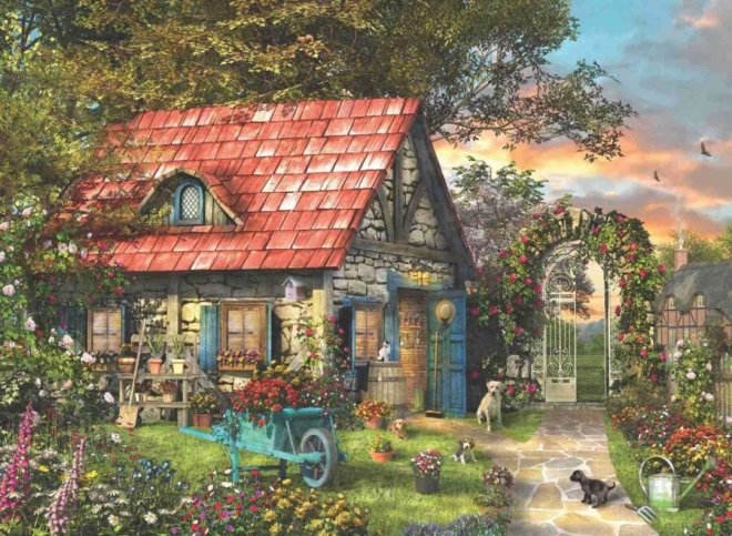 Country Cottage Puzzle 1000 Pieces