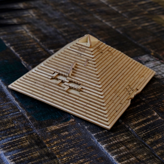 Wooden Puzzle Pyramid