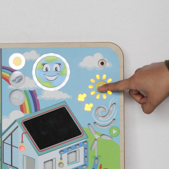 Tabellone educativo per energie rinnovabili e non rinnovabili Masterkidz Montessori