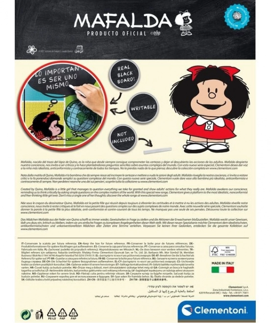 Clementoni Puzzle Chalkboard 1000 Pieces Mafalda