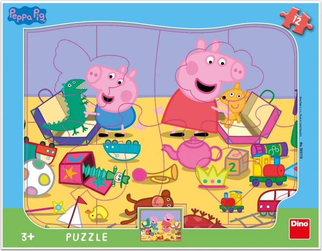 Peppa Pig Shapes Puzzle by DINO