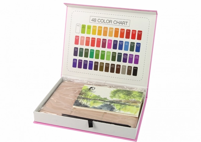 Artist's Watercolor Set with Accessories