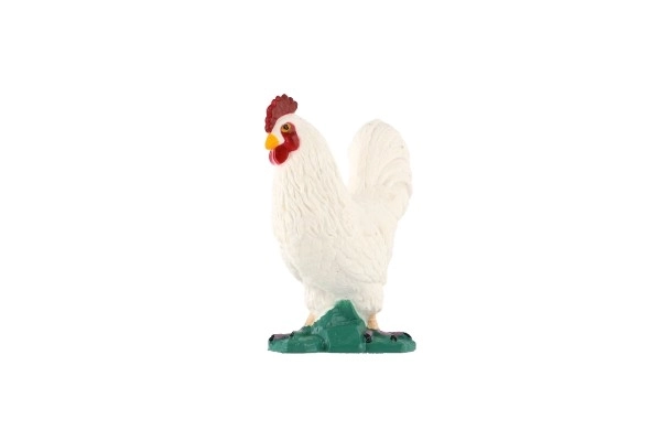 White Rooster - Domestic Chicken Toy