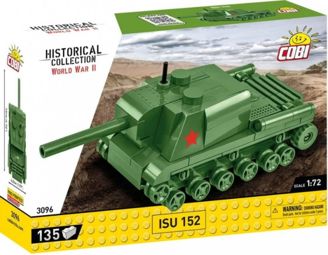 Heavy Armored Gun ISU-152 Building Blocks Set