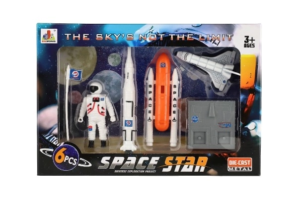 Space Explorer Set with Astronaut and Shuttle