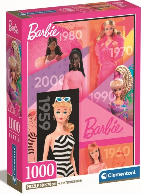 Barbie 65th Anniversary Puzzle - 1000 Pieces