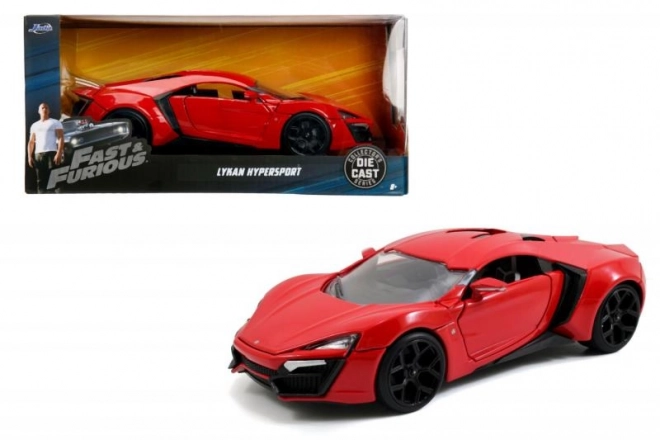 Fast & Furious Lykan Hypersport Car Model 1:24 Scale