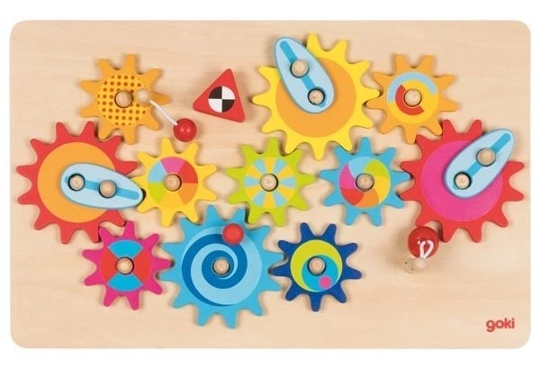 Wooden Gear Puzzle Game