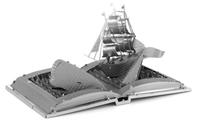 Metal Earth 3D Puzzle Book: Moby Dick