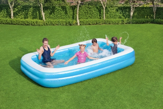 Inflatable Rectangle Garden Pool for Kids 6+