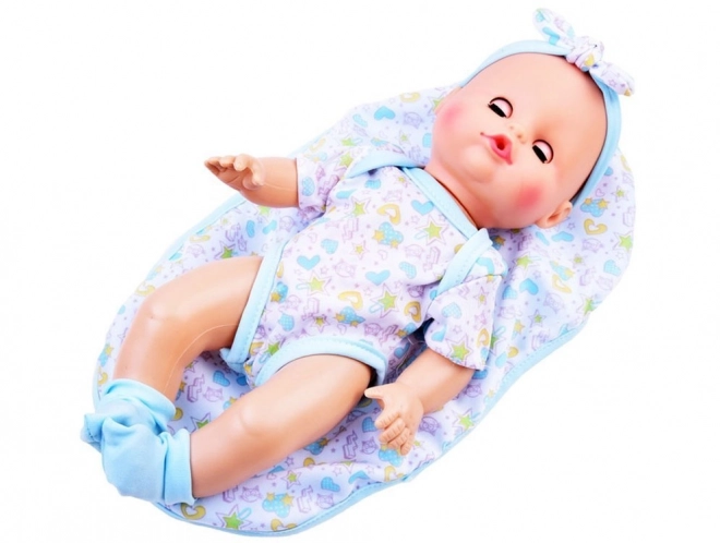 Interactive Baby Doll That Drinks and Talks – red