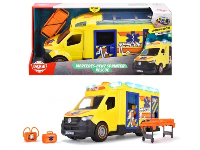 Mercedes-Benz Ambulance Toy by Dickie Toys