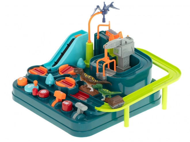 Dinosaur Cave Interactive Obstacle Track Toy