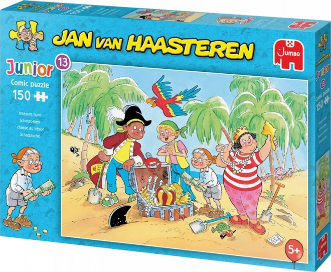 Treasure Hunt Puzzle - 150 Pieces by Jan van Haasteren