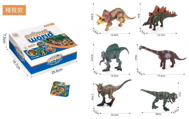 15 cm Dinosaur Figures