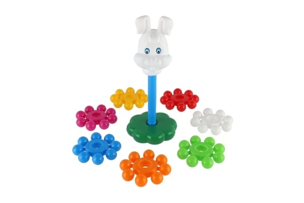 Colorful Ring Stacking Pyramid for Kids